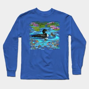 Loons and Lillies Long Sleeve T-Shirt